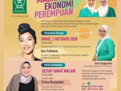 PP Fatayat NU Luncurkan Madrasah Ekonomi Perempuan