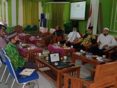 NU Tanggamus Belajar Pengelolaan Koin ke LAZISNU Pringsewu