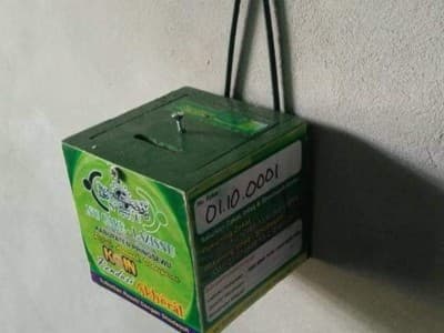 25 Ribu Kotak Infak Dikelola LAZISNU Pringsewu 