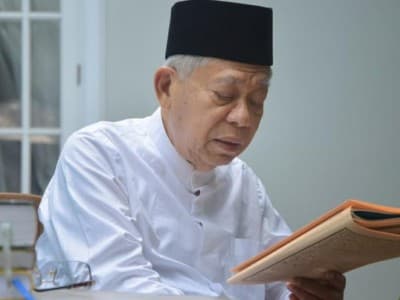 Kiai Ma’ruf Maafkan Pengunggah Foto Wapres-Kakek Sugiono