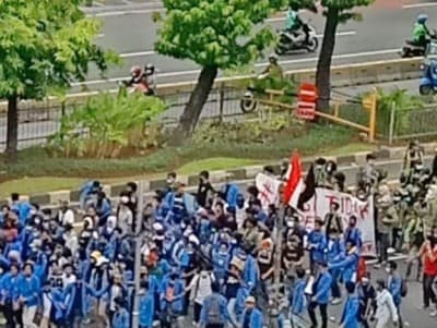 PMII Sayangkan Sikap Polisi yang Represif terkait Demo Tolak UU Cipta Kerja