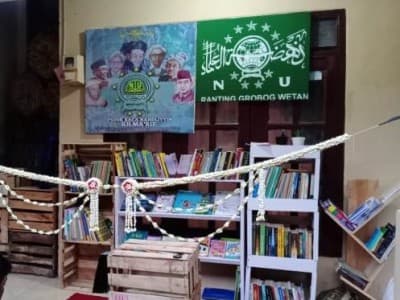 Pojok Baca Nahdliyin Hadir di Grobog Wetan Tegal