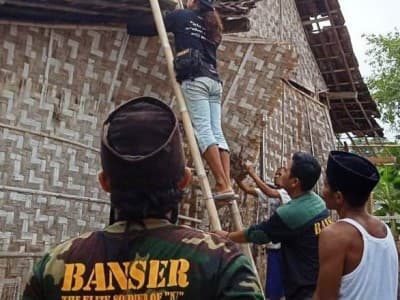 NU Kendal Realisasikan Program Bedah Rumah Warga Kurang Mampu
