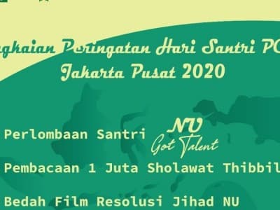 Hari Santri PCNU Jakpus Adakan Lomba dan Bedah Film