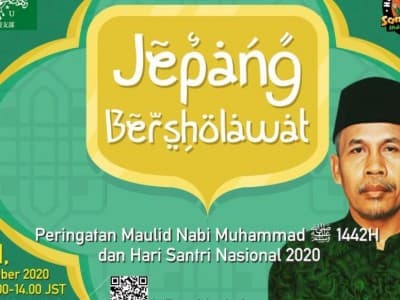 Jepang Bershalawat Meriahkan Hari Santri 2020
