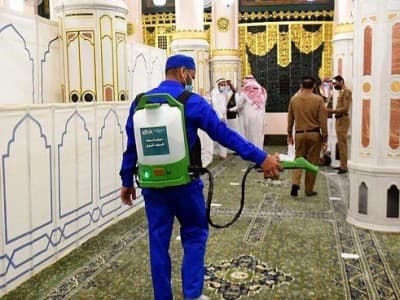 Tujuh Bulan Ditutup, ‘Taman Surga’ di Masjid Nabawi Dibuka Kembali untuk Jamaah