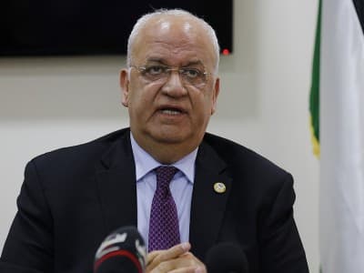 Positif Covid-19, Sekjen Palestina Dilarikan ke Rumah Sakit