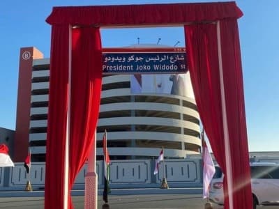 Jalan Presiden Jokowi di Abu Dhabi