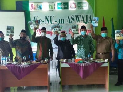Buku Ke-NU-an Aswaja Terbitan LP Ma’arif NU Pringsewu Dibedah