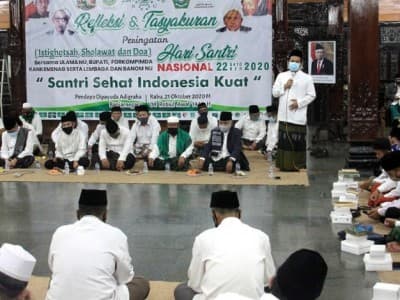 Hari Santi Momentum Edukasi Protokol Kesehatan Cegah Covid-19