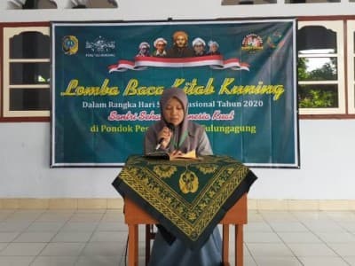 PCNU Tulungagung Uji Kemampuan Baca Kitab Kuning Santri