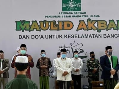 Maulid Akbar, Ketum PBNU: Mari Berbangsa dengan Akhlakul Karimah