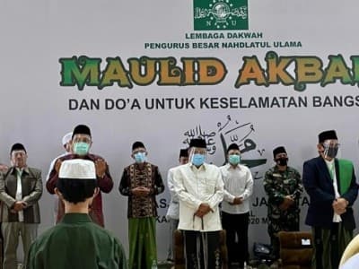 Gubernur DKI kepada Ketum PBNU: Teruslah Jadi Mata Air untuk Umat Islam