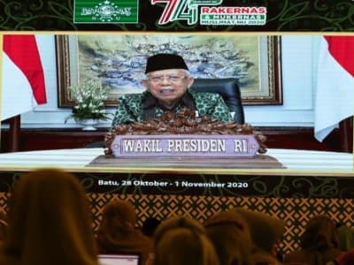 Wapres Kiai Ma’ruf Amin: Pemerintah Berutang Budi kepada Muslimat NU