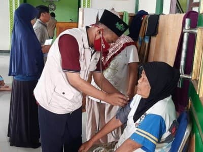 Sepekan Bantuan NU Peduli di Pengungsian Warga Terdampak Banjir Kroya Cilacap