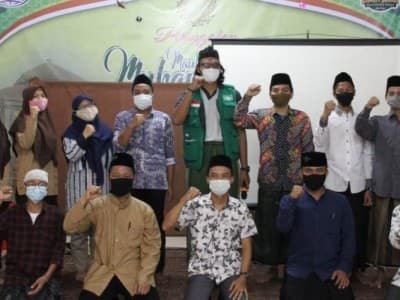 Satgas NU Peduli Depok Sosialisasikan Penanganan Covid-19 kepada Santri