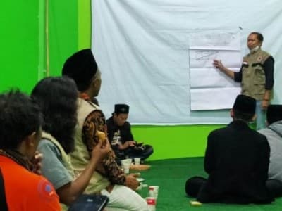 Jagong Relawan, Upaya LPBINU Ponorogo Kurangi Risiko Bencana