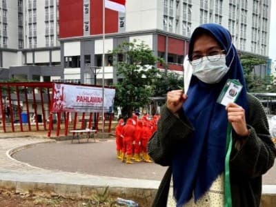Melihat Upacara Hari Pahlawan di Rumah Sakit Karantina Covid-19