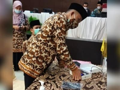 Tiba di Padang, Kafilah MTQ Nasional Lakukan Daftar Ulang