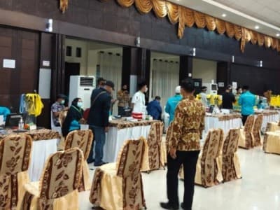 MTQ Nasional Ke-28 Verifikasi Sidik Jari dan Pengambilan Maqra Virtual