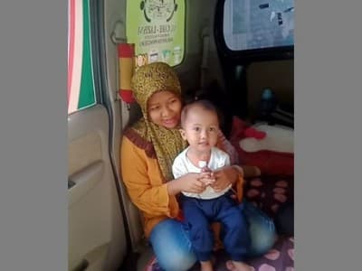 Gerak Cepat NU Peduli Pringsewu Bantu Bocah Pasca-Operasi Jantung