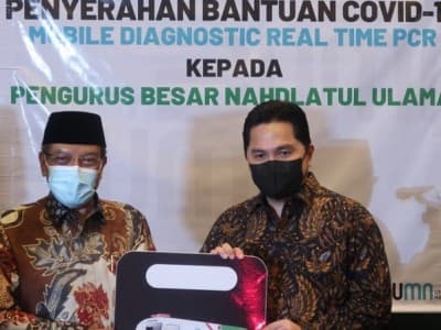 PBNU Dapat Kepercayaan Terima Mobil PCR dari Kementerian BUMN