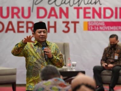 Temui Langsung Guru Madrasah 3T, Dirjen Pendis: Eksistensi Guru dan Pembaharuan Ilmu