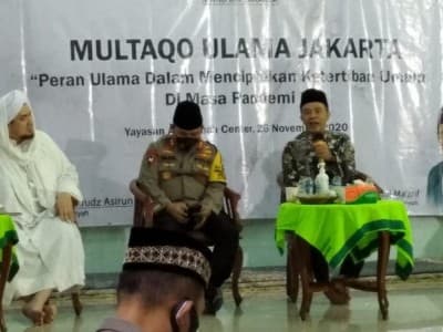 Habaib dan Ulama DKI Jakarta Imbau Tokoh Agama Jadi Pelopor Utama Prokes