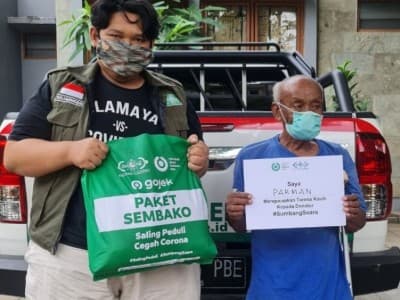 NU Care Salurkan Bantuan untuk Difabel di Jakarta