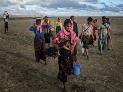 Aktivis Kemanusiaan Desak Bangladesh Hentikan Relokasi Pengungsi Rohingya ke Pulau
