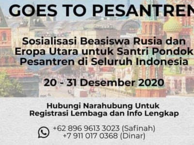 PCINU Rusia Roadshow Beasiswa Santri ke Eropa