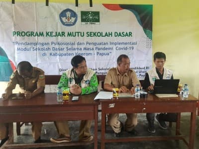 Kejar Mutu, LD PBNU Sambangi Sejumlah Sekolah di Papua