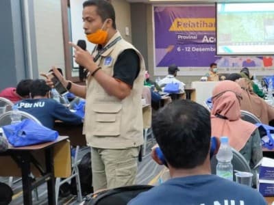 Relawan Aceh Ikuti Pelatihan Pencegahan Covid-19