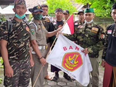 Banser Buleleng Bali Jalan Kaki Ziarah Makam Kiai dan Pendiri NU di Jawa Timur