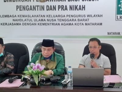Tekan Tingginya Perceraian, LKKNU NTB Selenggarakan Bimbingan Perkawinan