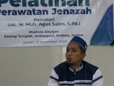 Pengurus NU Jember Ini Kerap Beri Pelatihan Merawat Jenazah bagi Ibu-ibu Aisyiyah