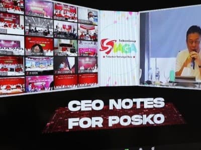 Telkom Pastikan Layanan Prima Sambut Natal dan Tahun Baru