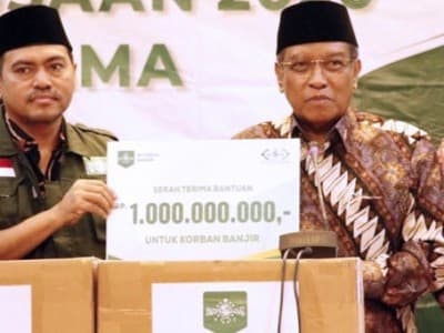 Kaleidoskop 2020: Kiprah LAZISNU Tangani Bencana dan Corona