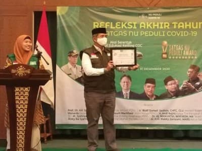 Satgas NU Beri Penghargaan Pihak-pihak yang Aktif Kendalikan Covid-19