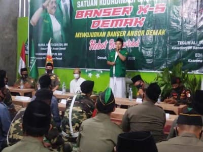 Prioritas Program, Banser Demak Asah Kemampuan Satuan Khusus  