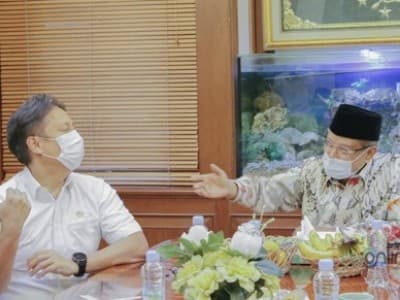 Berkunjung ke PBNU, Menkes Budi Ungkap Solusi Atasi Problem Penuhnya RS Covid-19