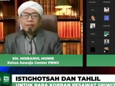 PBNU Gelar Istighotsah dan Tahlil untuk Korban Pesawat Sriwijaya SJ 182