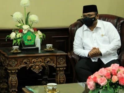 Menag Bahas Haji 2021 dengan Dubes Arab Saudi