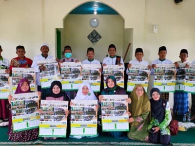 Kenalkan Kiprah Nahdliyin Mimika, Papua lewat Kalender