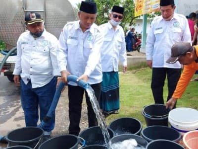 Ahsan Jember Sumbang Korban Banjir di Tiga Lokasi