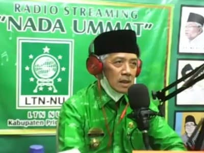 Bupati Resmikan Aplikasi Radio Nada Ummat LTNNU Pringsewu