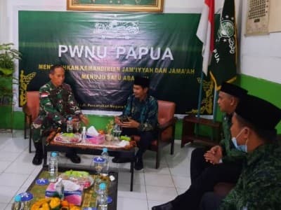 NU Papua Terima Kunjungan Panglima Kodam XVII