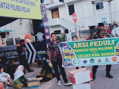Sambut Harlah ke-95, NU Melawi Galang Dana Bagi Korban Bencana di Kalsel