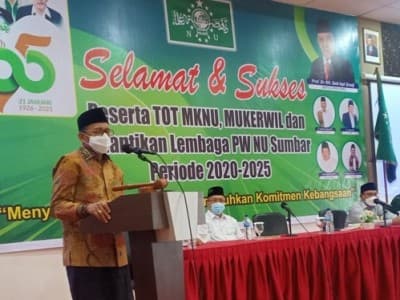 PWNU Sumbar Bersyukur Banyak yang Ingin Masuk NU