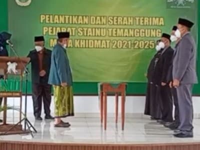 Ini Amanat ke Pimpinan STAINU Temanggung yang Baru  